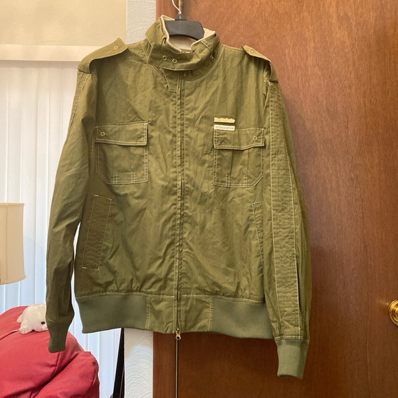 LIVE MECHANICS bomber jacket NWT - Picture 1 of 9